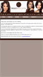 Mobile Screenshot of maximillionsalon.com